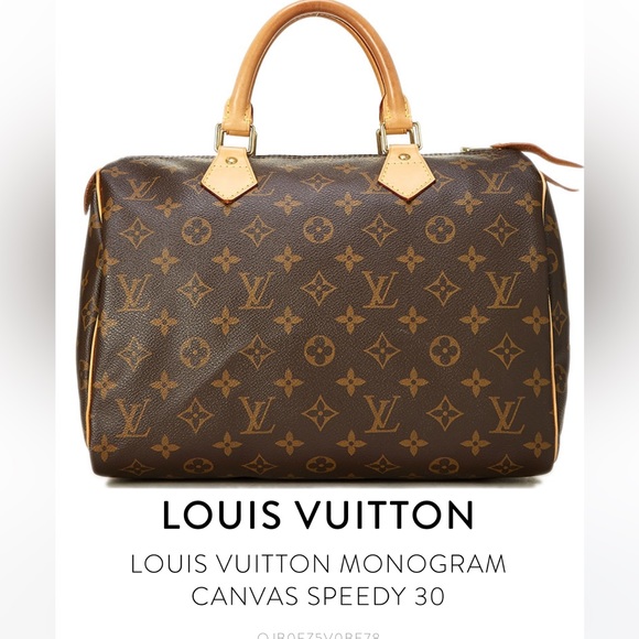 LOUIS VUITTON MONOGRAM
CANVAS SPEEDY 30 - Picture 2 of 16